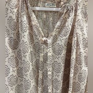 LoveShackFancy Floral Blouse